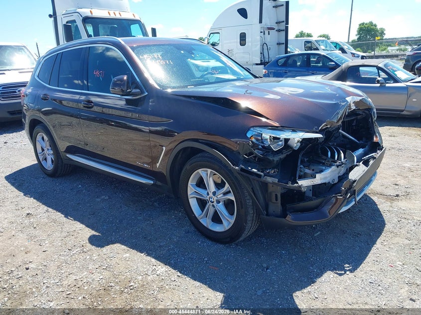 2018 BMW X3 VIN 5UXTR9C55JLC77825 IAAI salvage auction — FRONT END, Salvage (Pennsylvania), sold $6,400 on 2026-07-08 (photo 1)