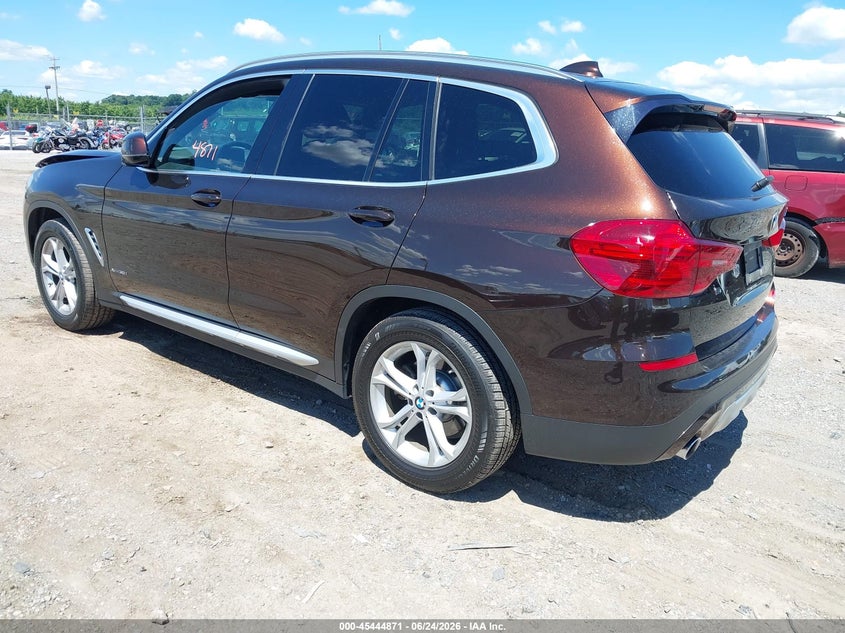 2018 BMW X3 VIN 5UXTR9C55JLC77825 IAAI salvage auction — FRONT END, Salvage (Pennsylvania), sold $6,400 on 2026-07-08 (photo 3)