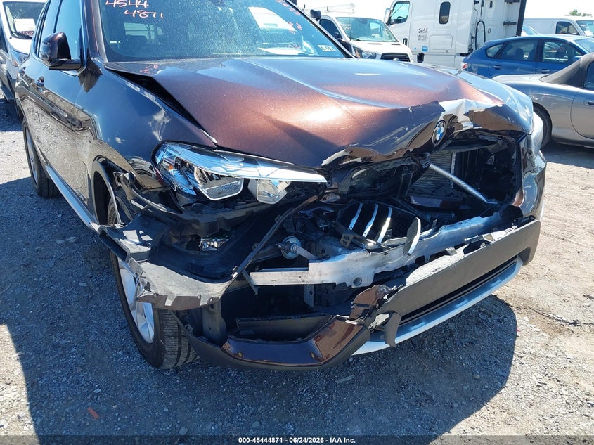 2018 BMW X3 VIN 5UXTR9C55JLC77825 IAAI salvage auction — FRONT END, Salvage (Pennsylvania), sold $6,400 on 2026-07-08 (photo 6)