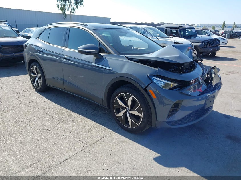 2023 Volkswagen Id.4 VIN 1V2VMPE84PC038517 IAAI salvage auction — FRONT END, Salvage Title, sold $9,100 on 2026-07-23 (photo 1)