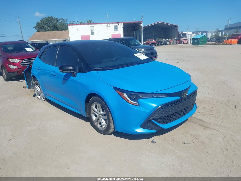 2021 Toyota Corolla VIN JTNB4MBEXM3120319 IAAI salvage auction — REAR END, Rebuildable (Florida), sold $4,400 on 2026-07-28 (photo 1)