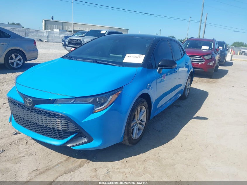 2021 Toyota Corolla VIN JTNB4MBEXM3120319 IAAI salvage auction — REAR END, Rebuildable (Florida), sold $4,400 on 2026-07-28 (photo 2)