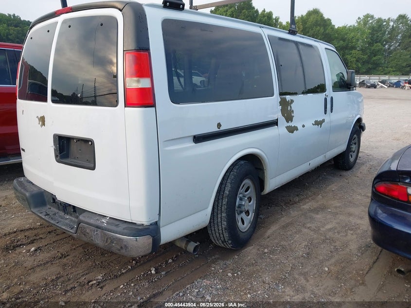 2011 Chevrolet Express 1500 VIN 1GNSGCF43B1102493 IAAI salvage auction — LEFT SIDE, Salvage (Tennessee), sold $1,750 on 2026-07-08 (photo 4)