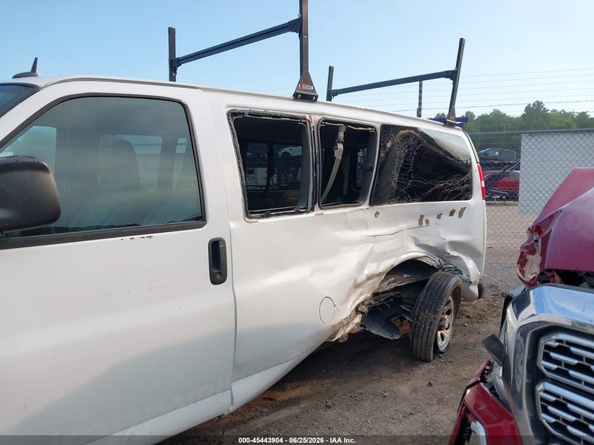 2011 Chevrolet Express 1500 VIN 1GNSGCF43B1102493 IAAI salvage auction — LEFT SIDE, Salvage (Tennessee), sold $1,750 on 2026-07-08 (photo 6)