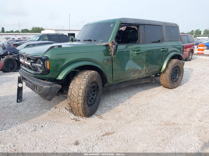 2023 Ford Bronco VIN 1FMEE5BP2PLB54762 IAAI salvage auction — FRONT END, Salvage Title, sold $10,500 on 2026-07-31 (photo 2)