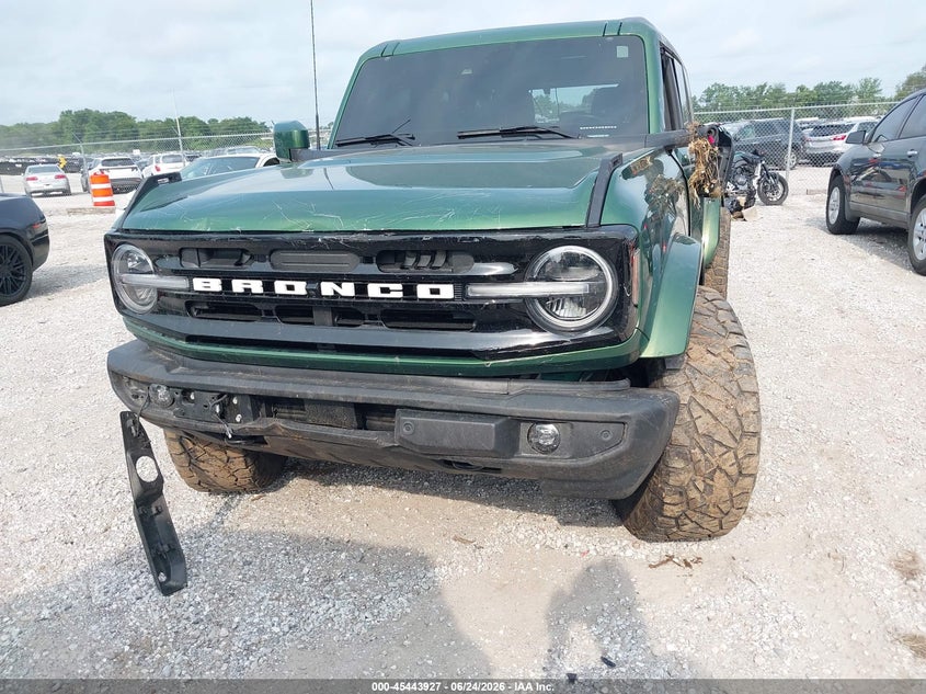 2023 Ford Bronco VIN 1FMEE5BP2PLB54762 IAAI salvage auction — FRONT END, Salvage Title, sold $12,200 on 2026-07-31 (photo 6)