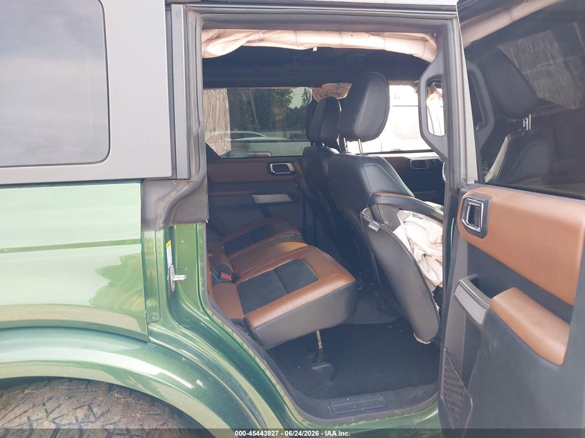 2023 Ford Bronco VIN 1FMEE5BP2PLB54762 IAAI salvage auction — FRONT END, Salvage Title, sold $10,500 on 2026-07-31 (photo 8)