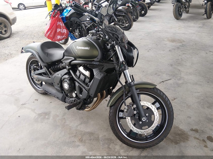 2019 Kawasaki En VIN JKAENEC17KDA02393 IAAI salvage auction — LEFT SIDE, Bill Of Sale (Washington), sold $1,250 on 2026-07-22 (photo 1)