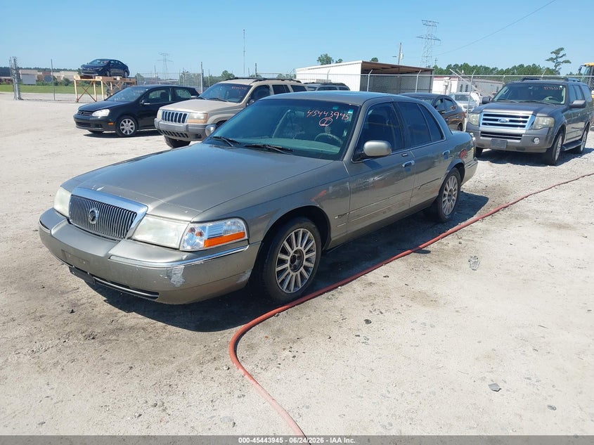 2003 Mercury Grand marquis VIN 2MEFM74W23X624103 IAAI salvage auction — NORMAL WEAR, Clear (Georgia), sold $25 on 2026-07-31 (photo 2)