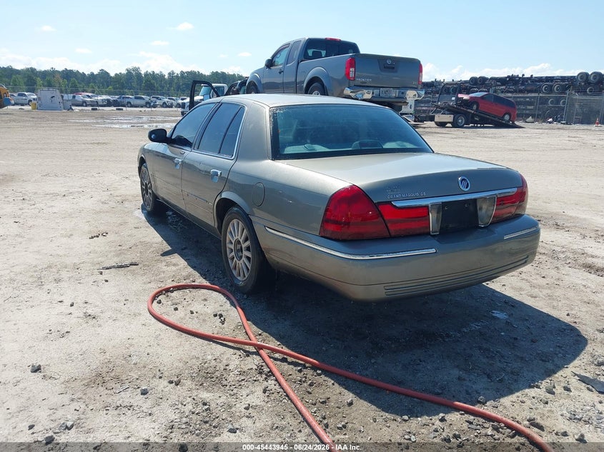2003 Mercury Grand marquis VIN 2MEFM74W23X624103 IAAI salvage auction — NORMAL WEAR, Clear (Georgia), sold $25 on 2026-07-31 (photo 3)