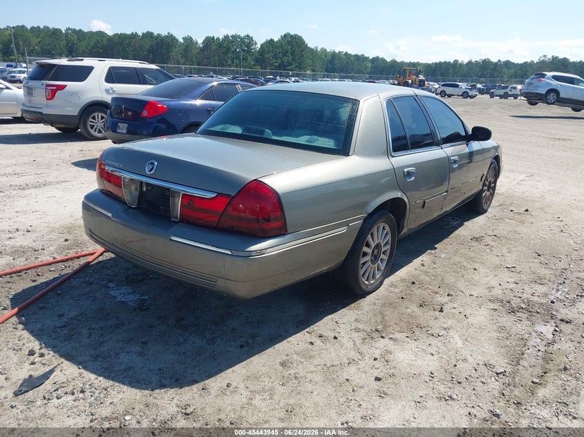 2003 Mercury Grand marquis VIN 2MEFM74W23X624103 IAAI salvage auction — NORMAL WEAR, Clear (Georgia), sold $25 on 2026-07-31 (photo 4)