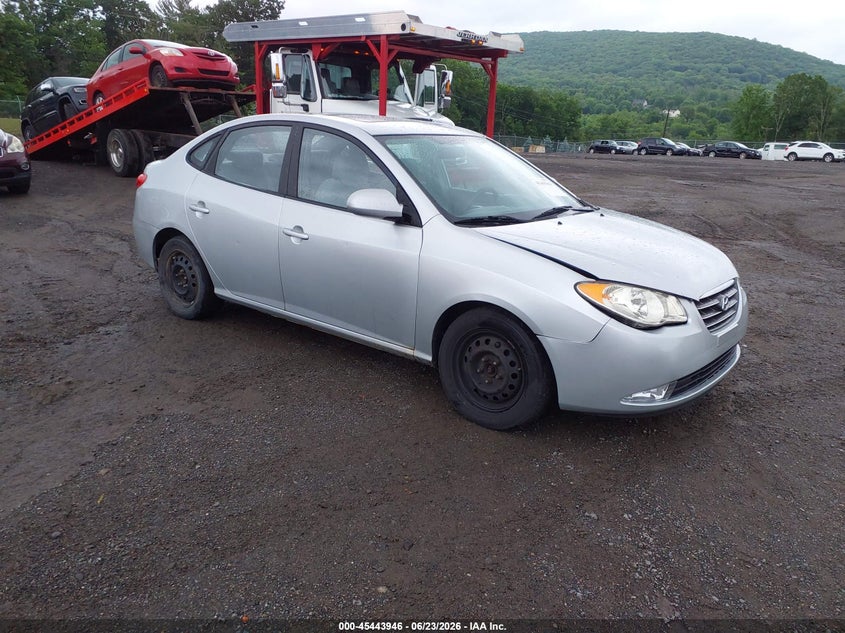 2007 Hyundai Elantra VIN KMHDU46D87U020485 IAAI salvage auction — FRONT END, Salvage (Pennsylvania), sold $400 on 2026-07-16 (photo 1)