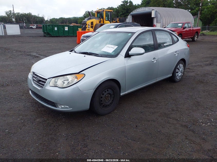 2007 Hyundai Elantra VIN KMHDU46D87U020485 IAAI salvage auction — FRONT END, Salvage (Pennsylvania), sold $400 on 2026-07-16 (photo 2)
