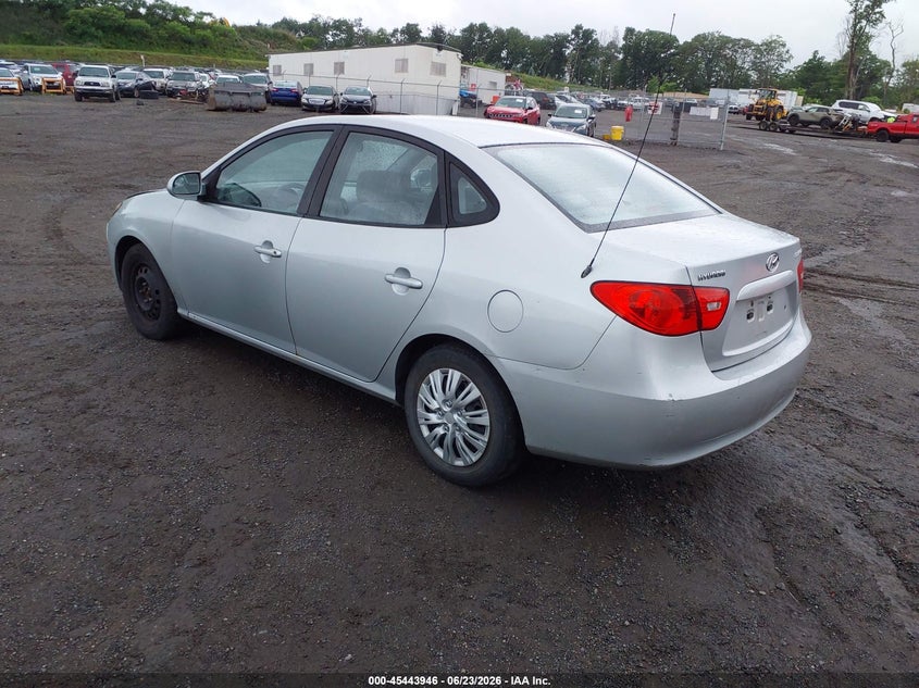 2007 Hyundai Elantra VIN KMHDU46D87U020485 IAAI salvage auction — FRONT END, Salvage (Pennsylvania), sold $400 on 2026-07-16 (photo 3)