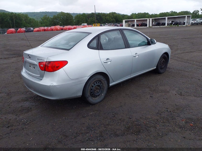 2007 Hyundai Elantra VIN KMHDU46D87U020485 IAAI salvage auction — FRONT END, Salvage (Pennsylvania), sold $400 on 2026-07-16 (photo 4)