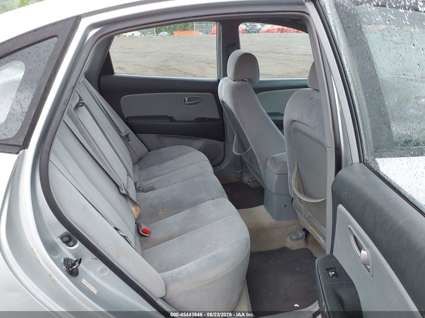 2007 Hyundai Elantra VIN KMHDU46D87U020485 IAAI salvage auction — FRONT END, Salvage (Pennsylvania), sold $400 on 2026-07-16 (photo 8)