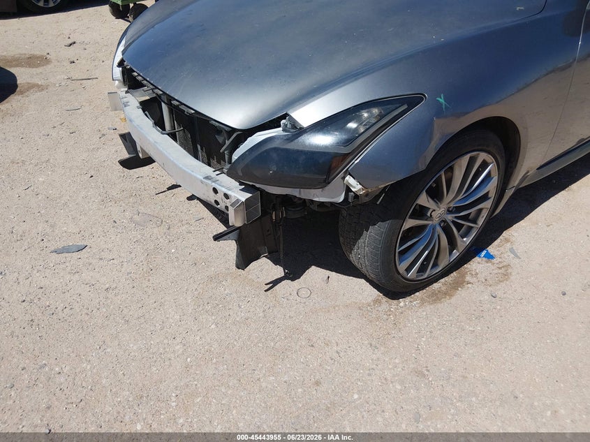 2013 Infiniti G VIN JN1CV6FE6DM770340 IAAI salvage auction — FRONT END, Salvage (Arizona), sold $1,300 on 2026-07-17 (photo 6)