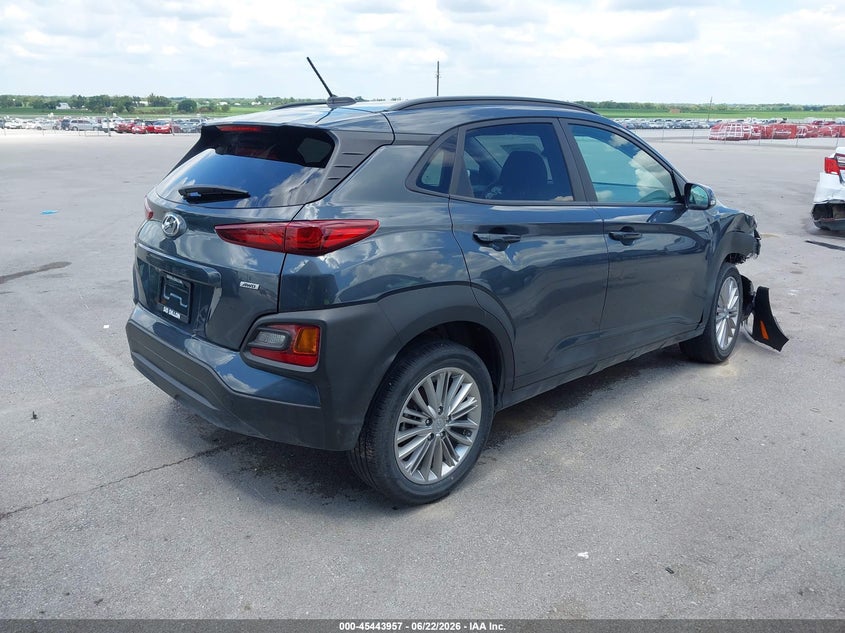 2021 Hyundai Kona VIN KM8K2CAA0MU688880 IAAI salvage auction — RIGHT FRONT, Salvage (Nebraska), sold $3,600 on 2026-07-30 (photo 4)