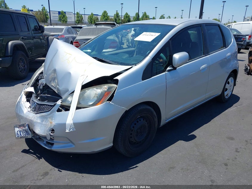 2012 Honda Fit VIN JHMGE8H30CC037547 IAAI salvage auction — FRONT END, Salvage Title, sold $775 on 2026-07-17 (photo 2)