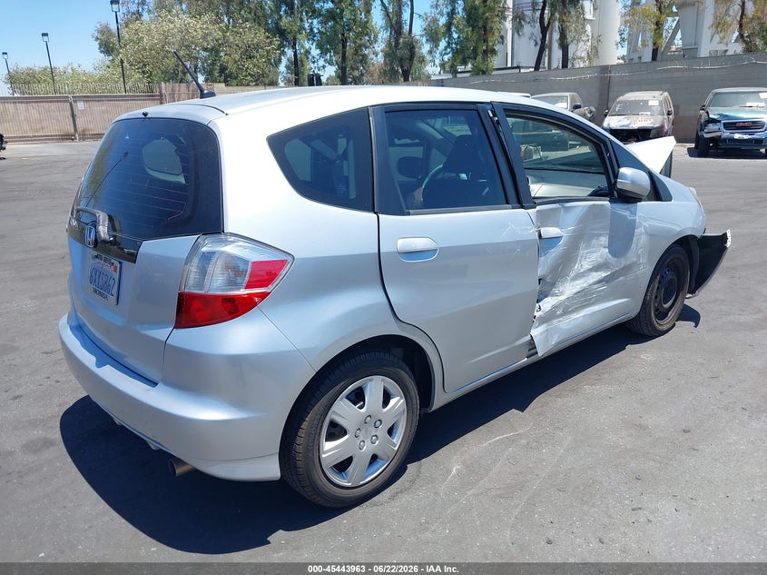 2012 Honda Fit VIN JHMGE8H30CC037547 IAAI salvage auction — FRONT END, Salvage Title, sold $775 on 2026-07-17 (photo 4)