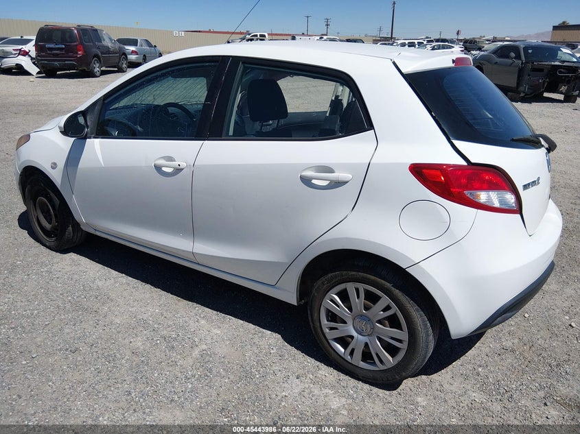 2014 Mazda 2 VIN JM1DE1KZXE0180230 IAAI salvage auction — RIGHT SIDE, Salvage Title, sold $150 on 2026-07-16 (photo 3)