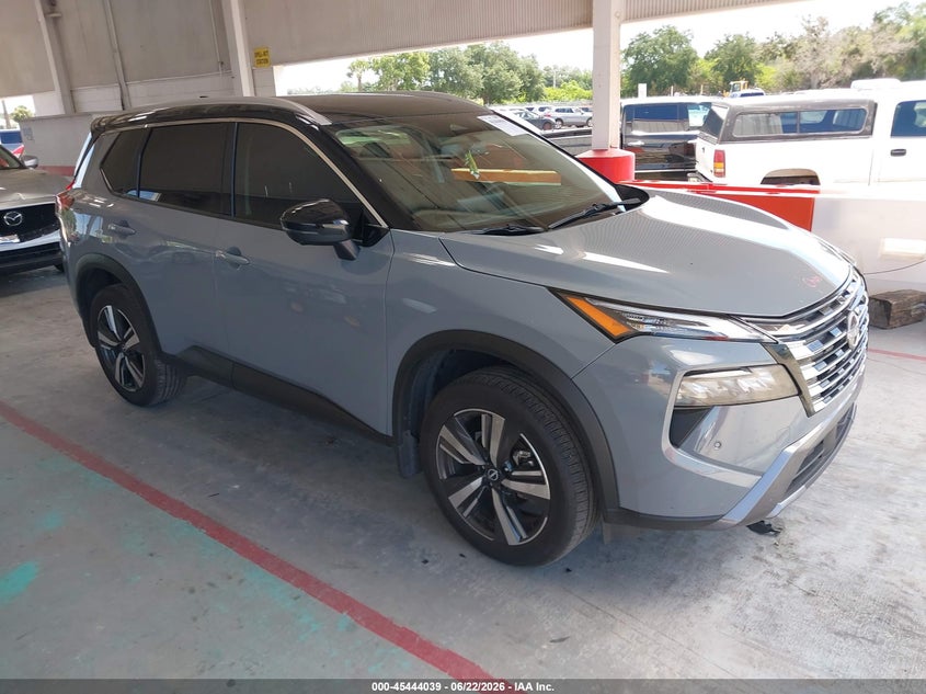 2025 Nissan Rogue VIN JN8BT3CA0SW012286 IAAI salvage auction — LEFT REAR, Salvage Title, sold $10,400 on 2026-07-24 (photo 1)