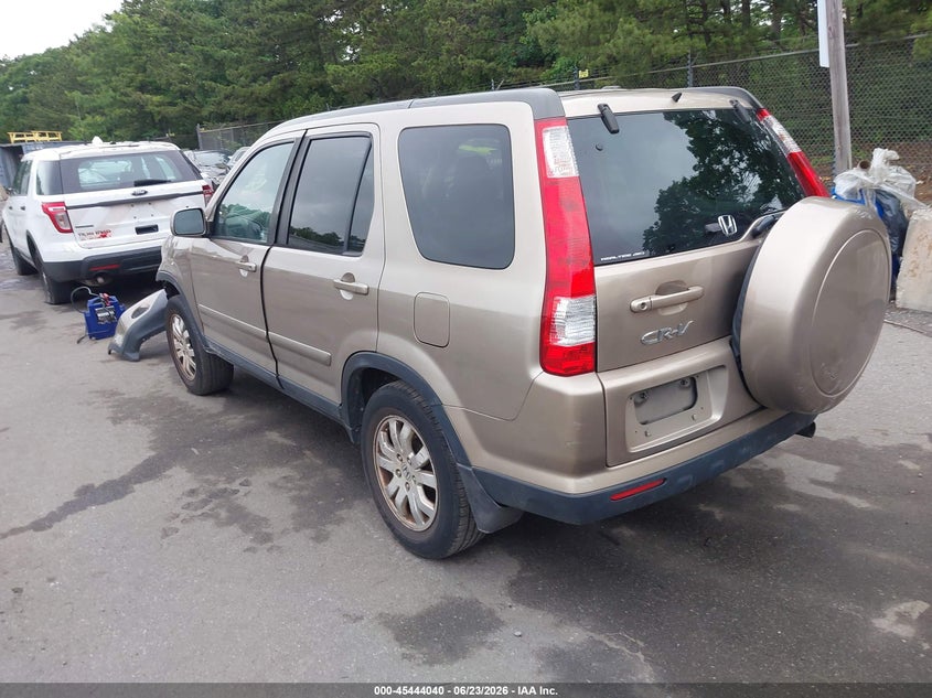 2006 Honda Cr-v VIN SHSRD78976U434183 IAAI salvage auction — FRONT END, Mv-907A (New York), sold $1,350 on 2026-07-07 (photo 3)