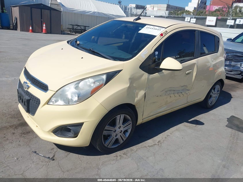2013 Chevrolet Spark VIN KL8CD6S98DC577744 IAAI salvage auction — FRONT END, Salvage Title, sold $400 on 2026-07-22 (photo 2)