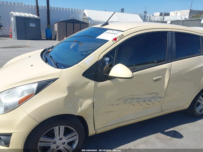 2013 Chevrolet Spark VIN KL8CD6S98DC577744 IAAI salvage auction — FRONT END, Salvage Title, sold $400 on 2026-07-22 (photo 6)