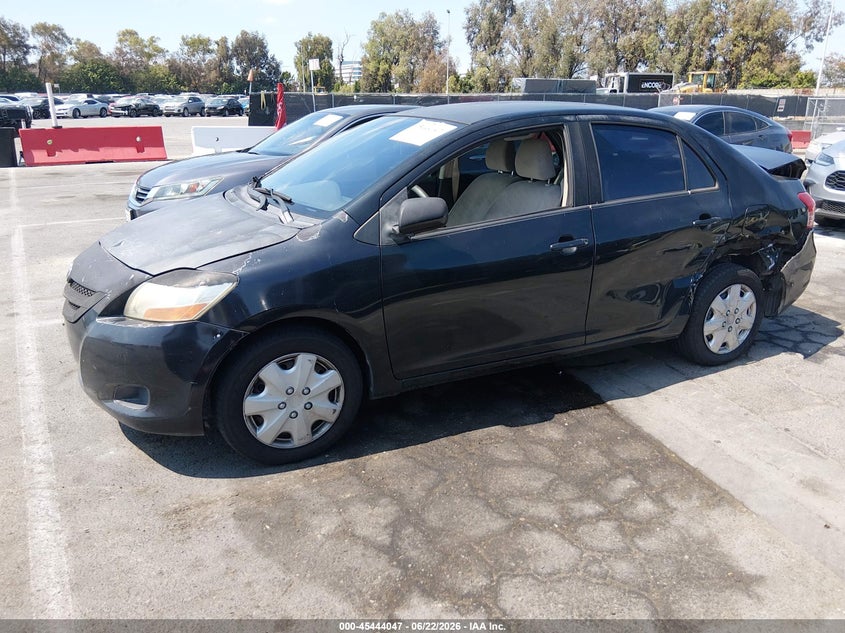 2007 Toyota Yaris VIN JTDBT923971046409 IAAI salvage auction — SIDE, Salvage (California), sold $375 on 2026-07-23 (photo 2)