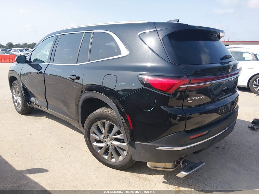 2025 Buick Enclave VIN 5GAEVARS0SJ217399 IAAI salvage auction — LEFT SIDE, Enterprise Vehicles Clear Only (Maryland), sold $23,100 on 2026-07-29 (photo 3)