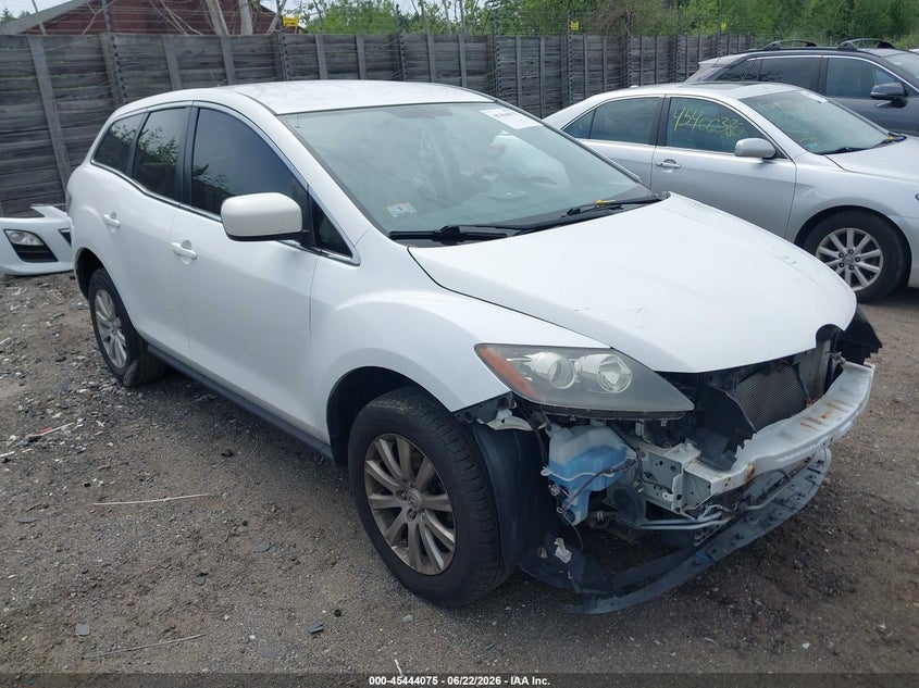 2012 Mazda Cx-7 VIN JM3ER2AM2C0418368 IAAI salvage auction — FRONT END, Salvage (Massachusetts), sold $425 on 2026-07-24 (photo 1)