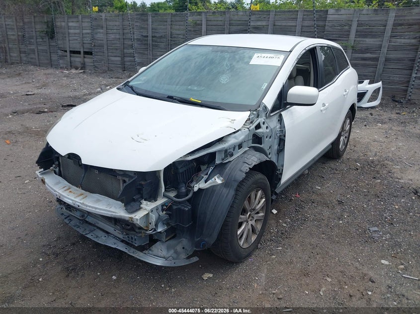 2012 Mazda Cx-7 VIN JM3ER2AM2C0418368 IAAI salvage auction — FRONT END, Salvage (Massachusetts), sold $425 on 2026-07-24 (photo 2)