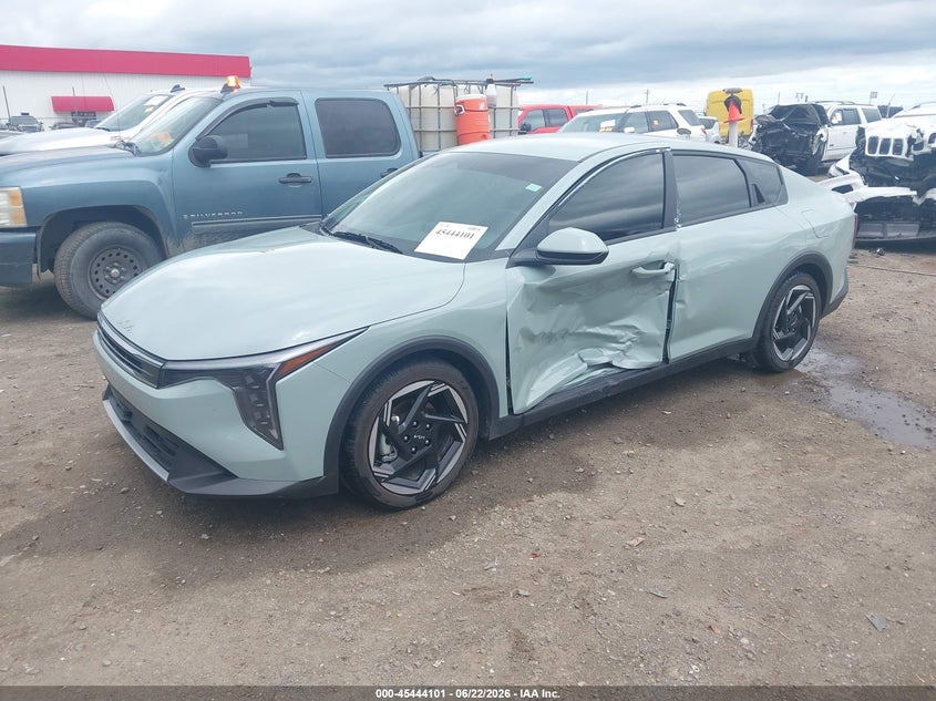 2025 Kia K4 VIN 3KPFU4DE5SE213841 IAAI salvage auction — LEFT SIDE, Salvage Title, sold $8,200 on 2026-07-29 (photo 2)