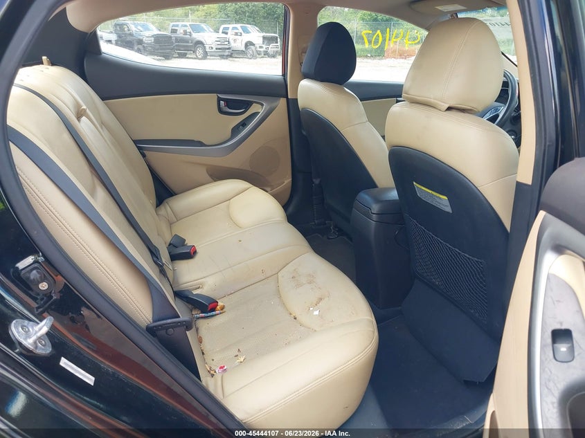2012 Hyundai Elantra VIN KMHDH4AE3CU207969 IAAI salvage auction — FRONT END, Junk Bill Of Sale Mv2459 (Wisconsin), sold $400 on 2026-07-09 (photo 8)