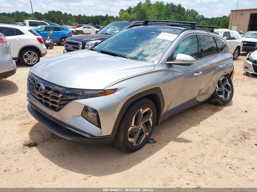 2024 Hyundai Tucson VIN 5NMJECDE2RH413046 IAAI salvage auction — LEFT SIDE, Salvage Title, sold $8,300 on 2026-07-27 (photo 2)