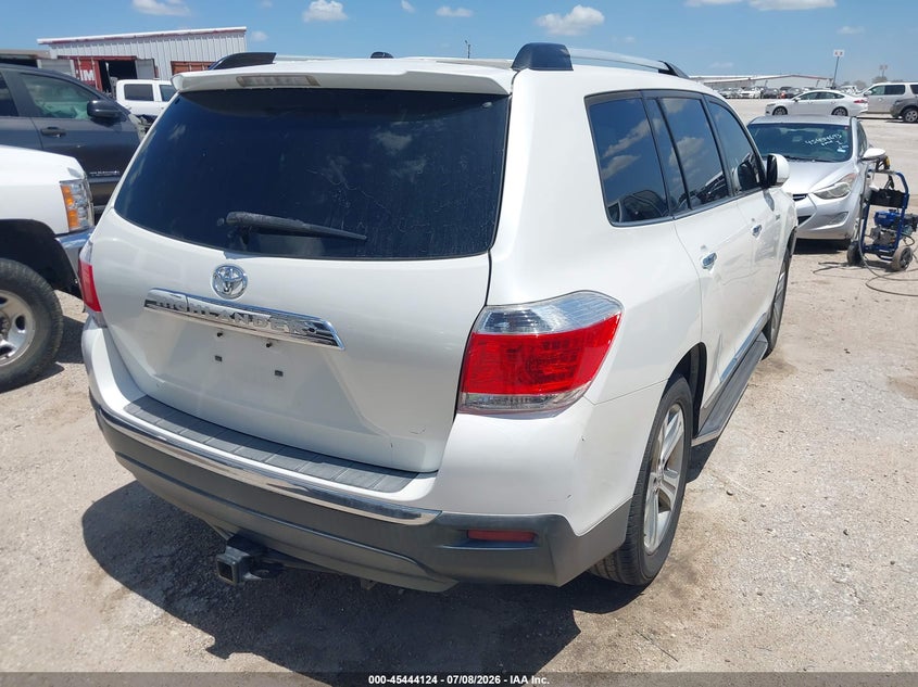2013 Toyota Highlander VIN 5TDYK3EH8DS121987 IAAI salvage auction — NORMAL WEAR, Original (Texas), sold $4,550 on 2026-07-28 (photo 4)