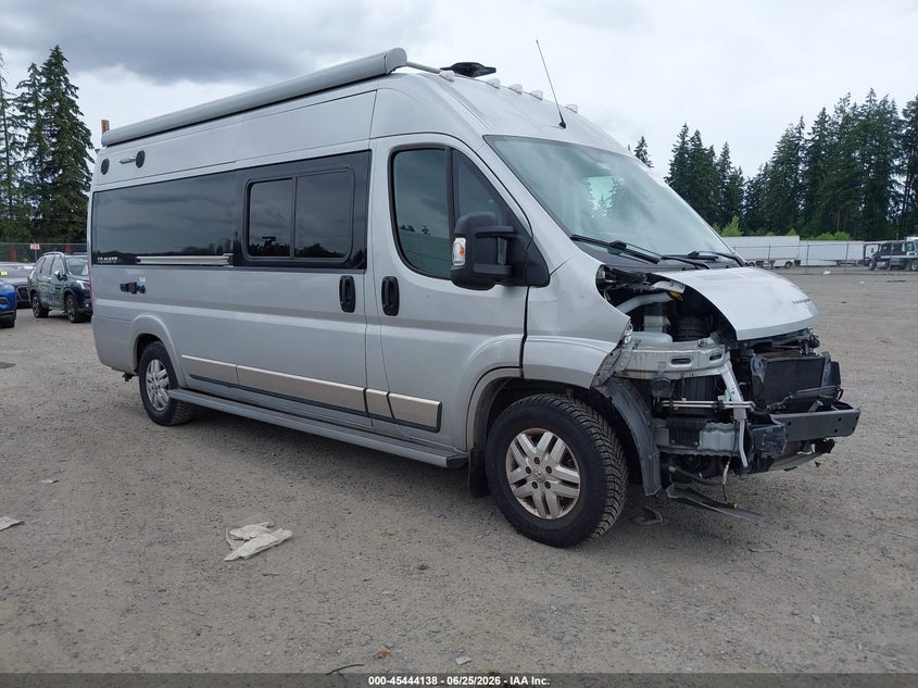 2017 Ram Promaster city VIN 3C6URVJG8HE523020 IAAI salvage auction — FRONT END, Bill Of Sale (Washington), sold $21,200 on 2026-07-28 (photo 1)