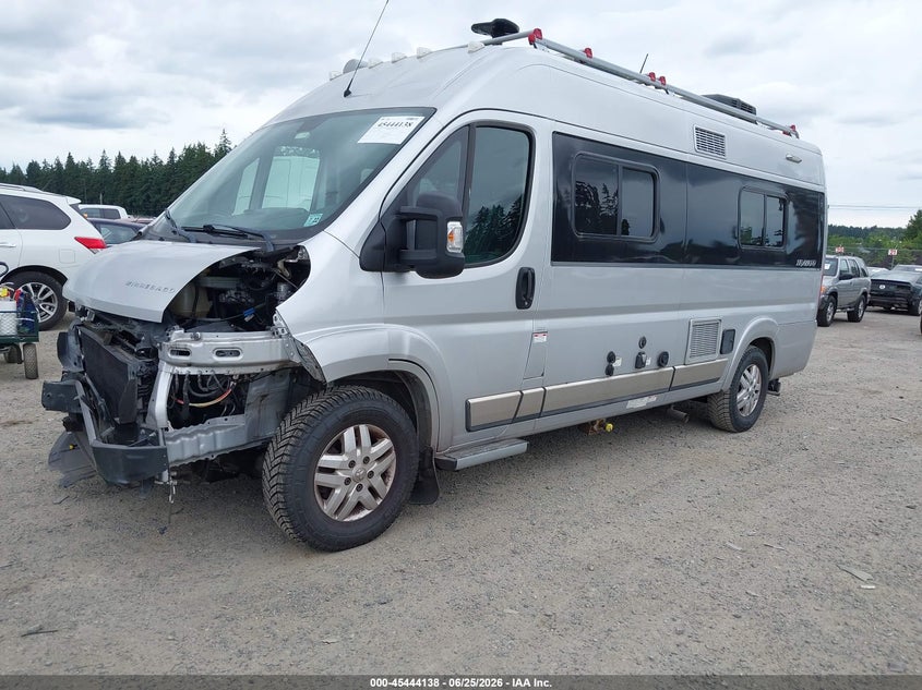 2017 Ram Promaster city VIN 3C6URVJG8HE523020 IAAI salvage auction — FRONT END, Bill Of Sale (Washington), sold $21,200 on 2026-07-28 (photo 2)