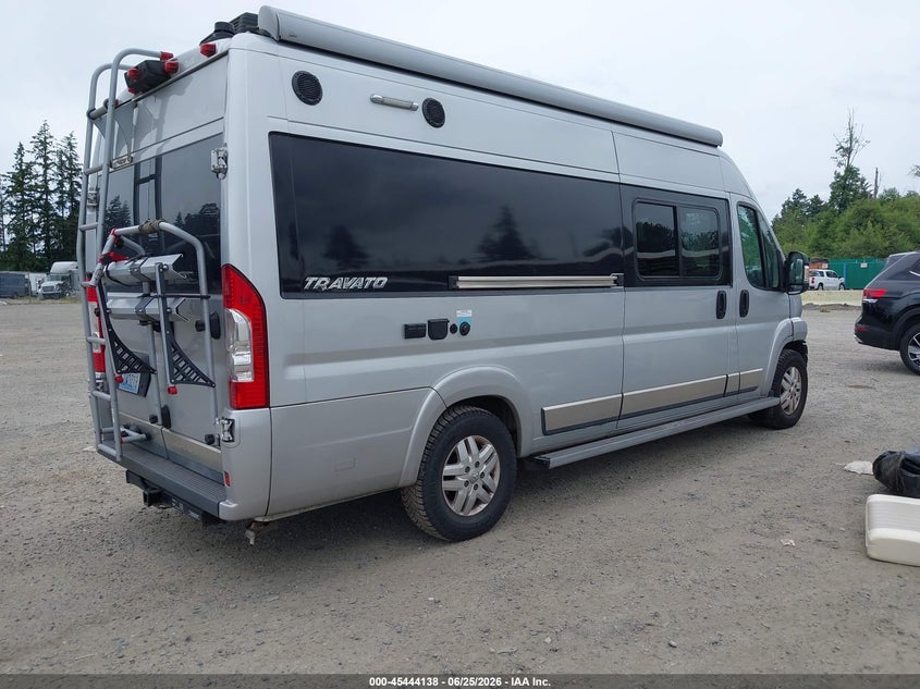 2017 Ram Promaster city VIN 3C6URVJG8HE523020 IAAI salvage auction — FRONT END, Bill Of Sale (Washington), sold $21,200 on 2026-07-28 (photo 4)