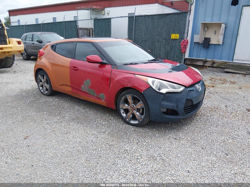2016 Hyundai Veloster VIN KMHTC6AD2GU297859 IAAI salvage auction — NORMAL WEAR, Original (Kentucky), sold $250 on 2026-07-29 (photo 1)