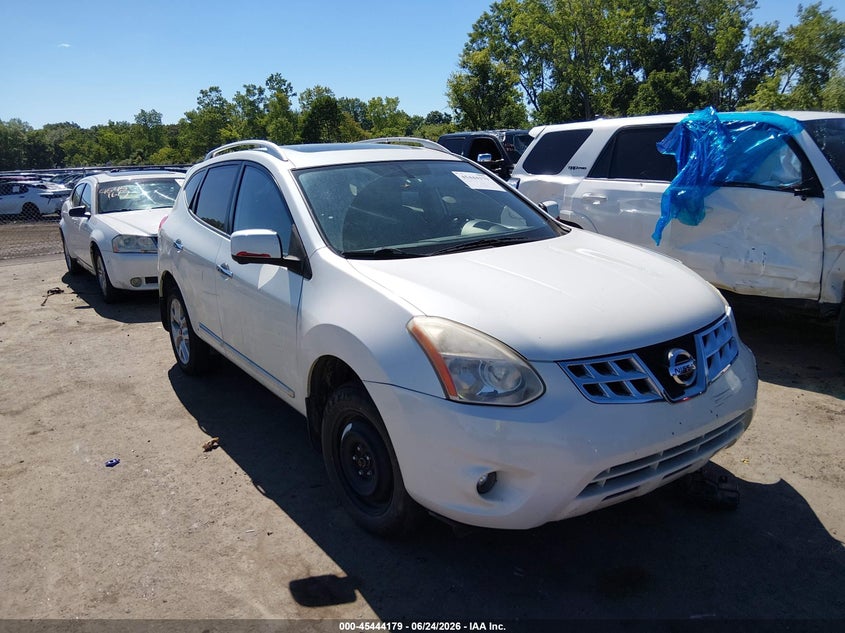 2012 Nissan Rogue VIN JN8AS5MV1CW413780 IAAI salvage auction — LEFT FRONT, Salvage (Ohio), sold $325 on 2026-07-14 (photo 1)