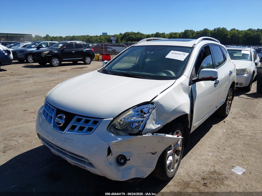 2012 Nissan Rogue VIN JN8AS5MV1CW413780 IAAI salvage auction — LEFT FRONT, Salvage (Ohio), sold $325 on 2026-07-14 (photo 2)