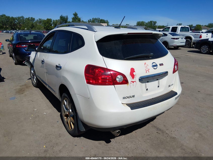 2012 Nissan Rogue VIN JN8AS5MV1CW413780 IAAI salvage auction — LEFT FRONT, Salvage (Ohio), sold $325 on 2026-07-14 (photo 3)