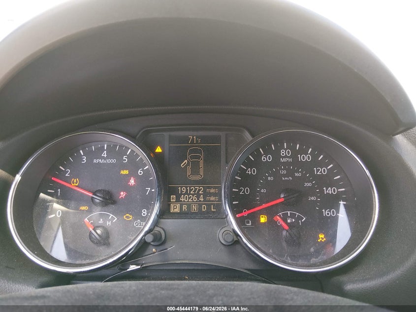 2012 Nissan Rogue VIN JN8AS5MV1CW413780 IAAI salvage auction — LEFT FRONT, Salvage (Ohio), sold $325 on 2026-07-14 (photo 7)