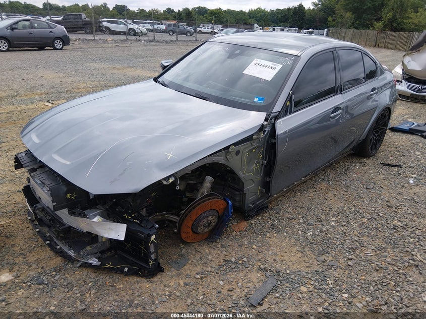 2023 BMW M3 VIN WBS43AY00PFR18060 IAAI salvage auction — LEFT FRONT, Salvage (Virginia), sold $41,150 on 2026-07-20 (photo 2)