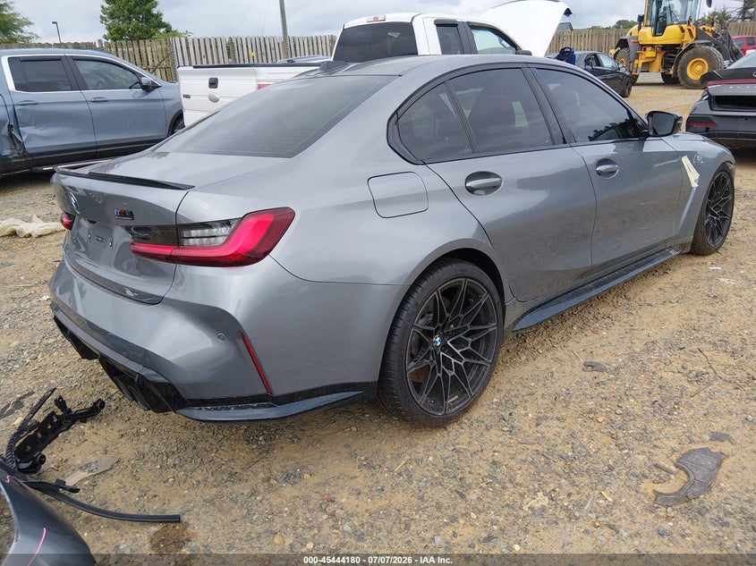 2023 BMW M3 VIN WBS43AY00PFR18060 IAAI salvage auction — LEFT FRONT, Salvage (Virginia), sold $41,150 on 2026-07-20 (photo 4)