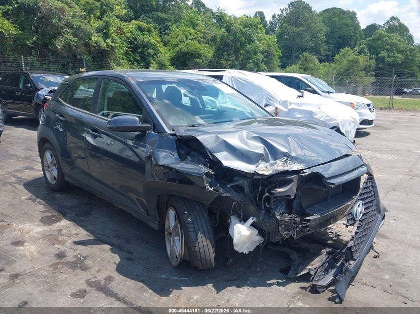 2021 Hyundai Kona VIN KM8K12AA9MU645121 IAAI salvage auction — FRONT END, Salvage (North Carolina), sold $1,800 on 2026-07-16 (photo 1)