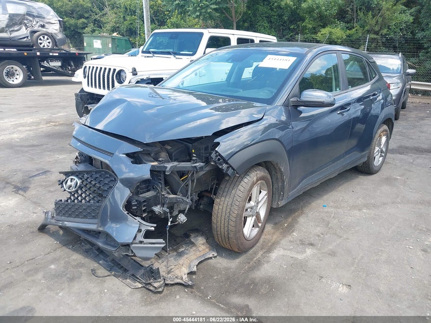 2021 Hyundai Kona VIN KM8K12AA9MU645121 IAAI salvage auction — FRONT END, Salvage (North Carolina), sold $1,800 on 2026-07-16 (photo 2)
