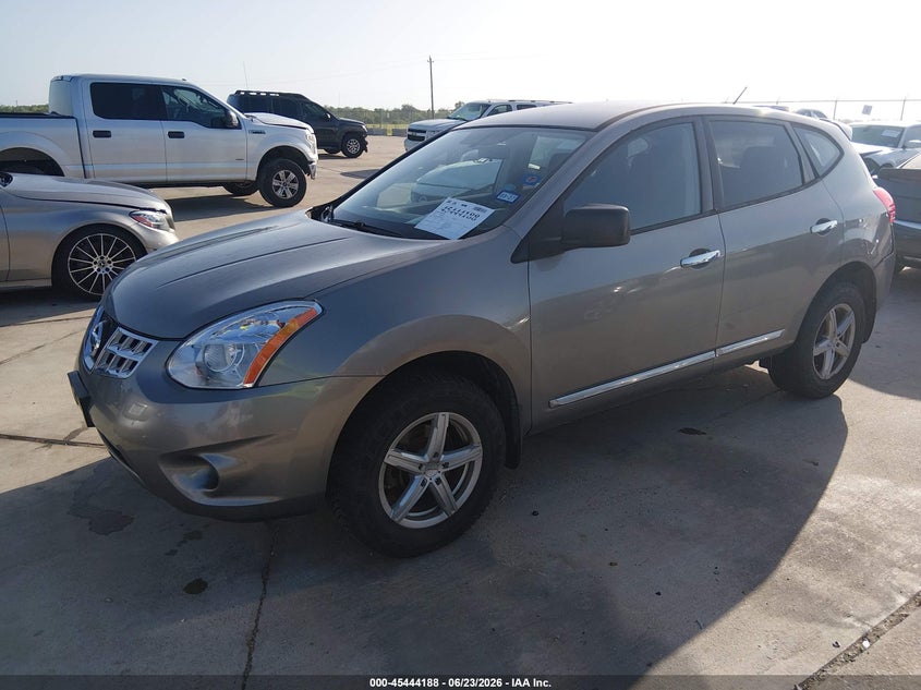 2013 Nissan Rogue VIN JN8AS5MV0DW116226 IAAI salvage auction — REAR END, Salvage (Texas), sold $875 on 2026-07-31 (photo 2)